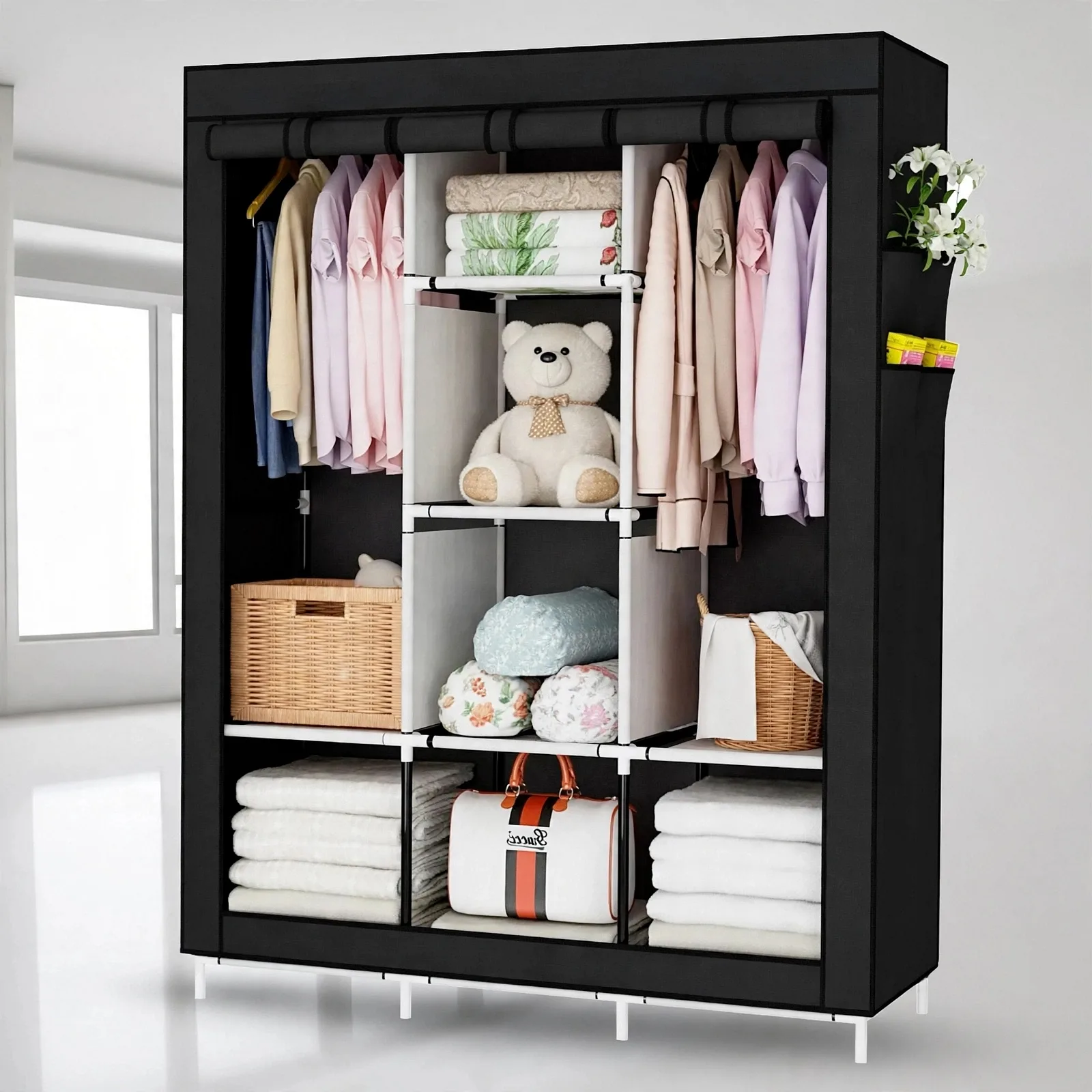 Armoire tissu