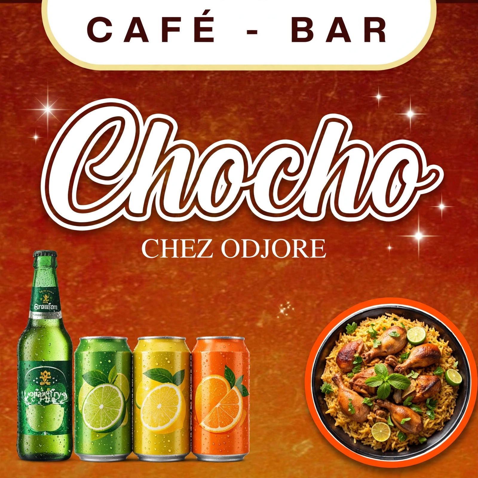 Logo CAFÉ BAR Chocho CHEZ ODJORÉ