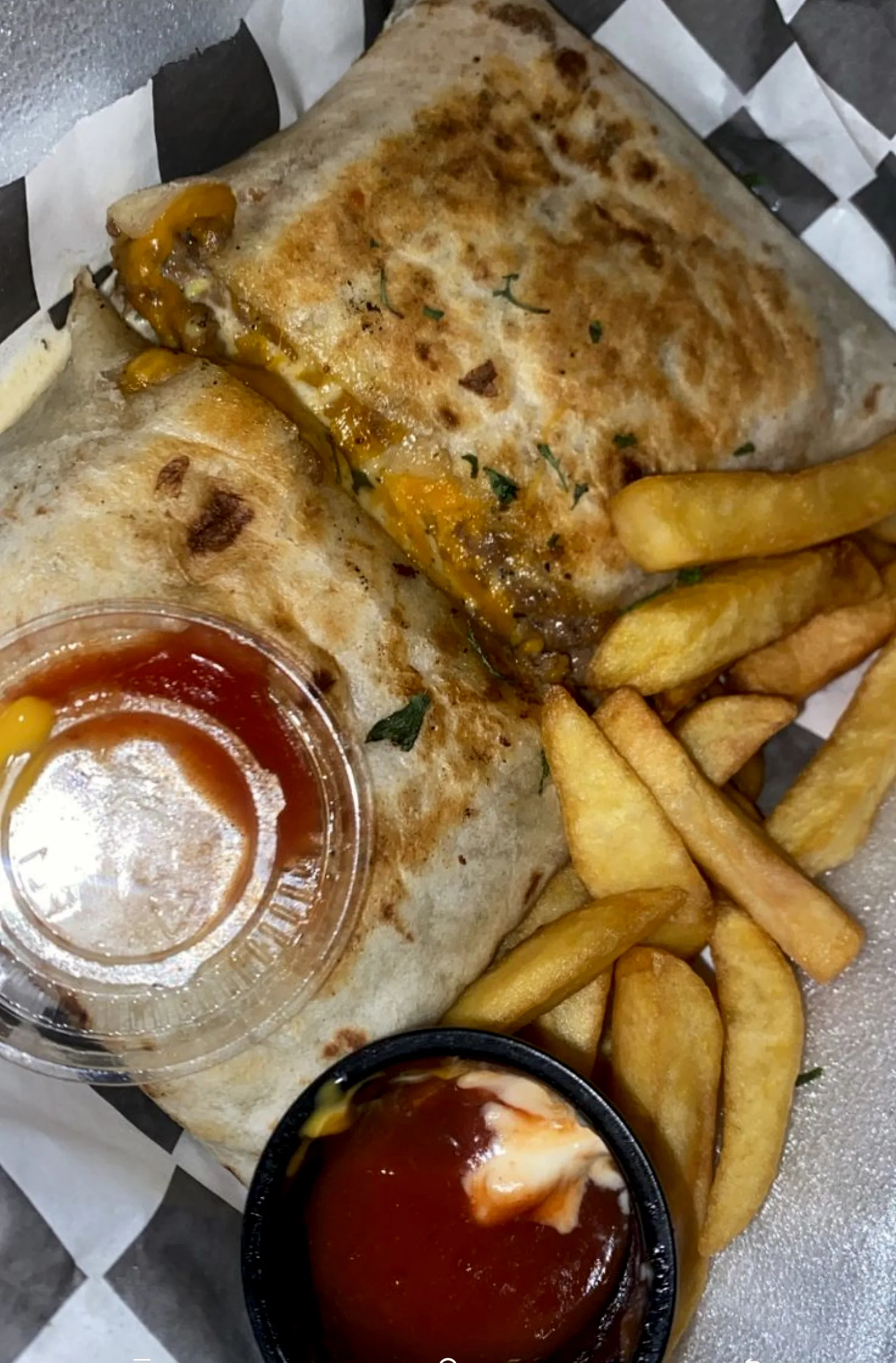 Pack crêpes et frites