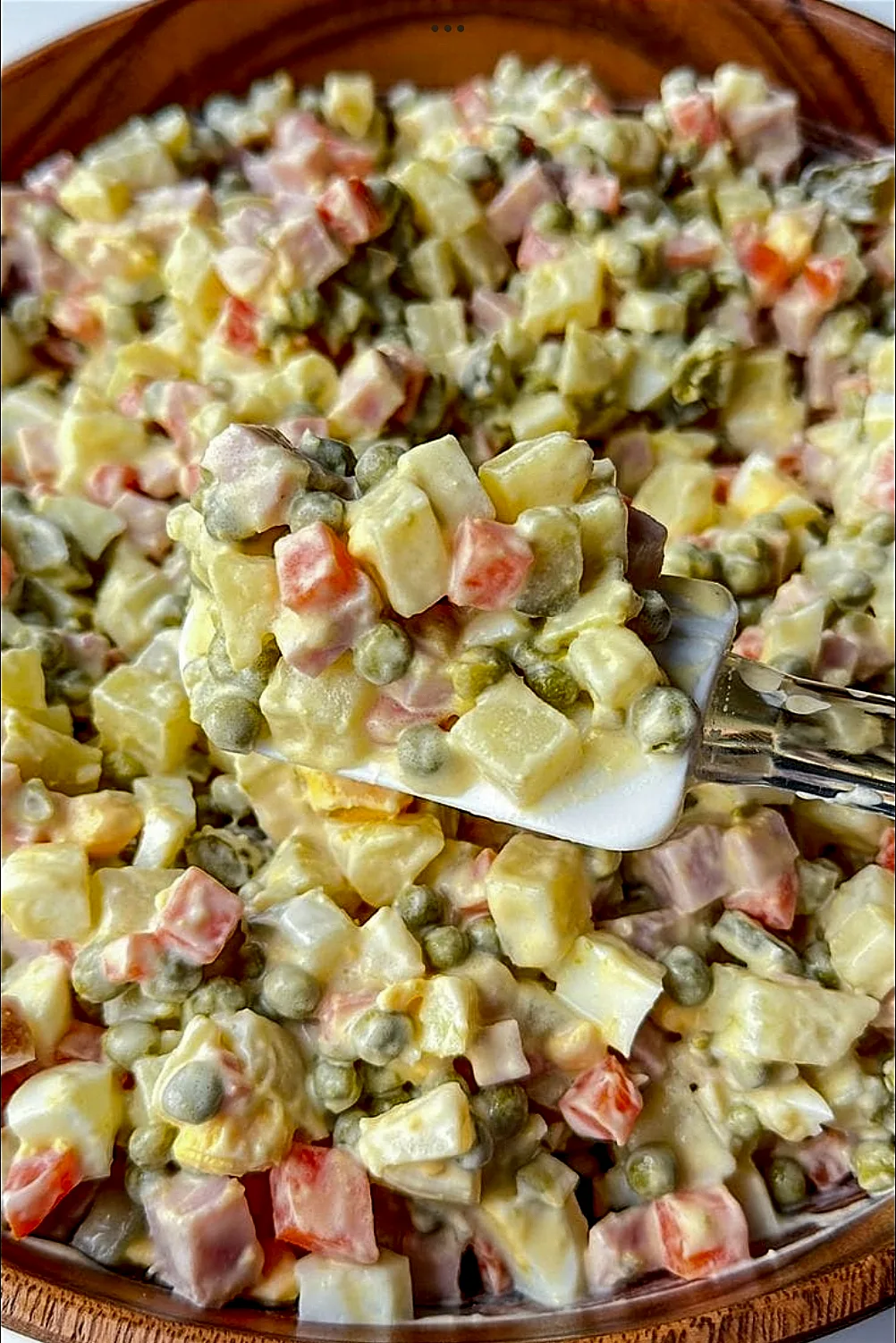 Macédoine de pommes de terre