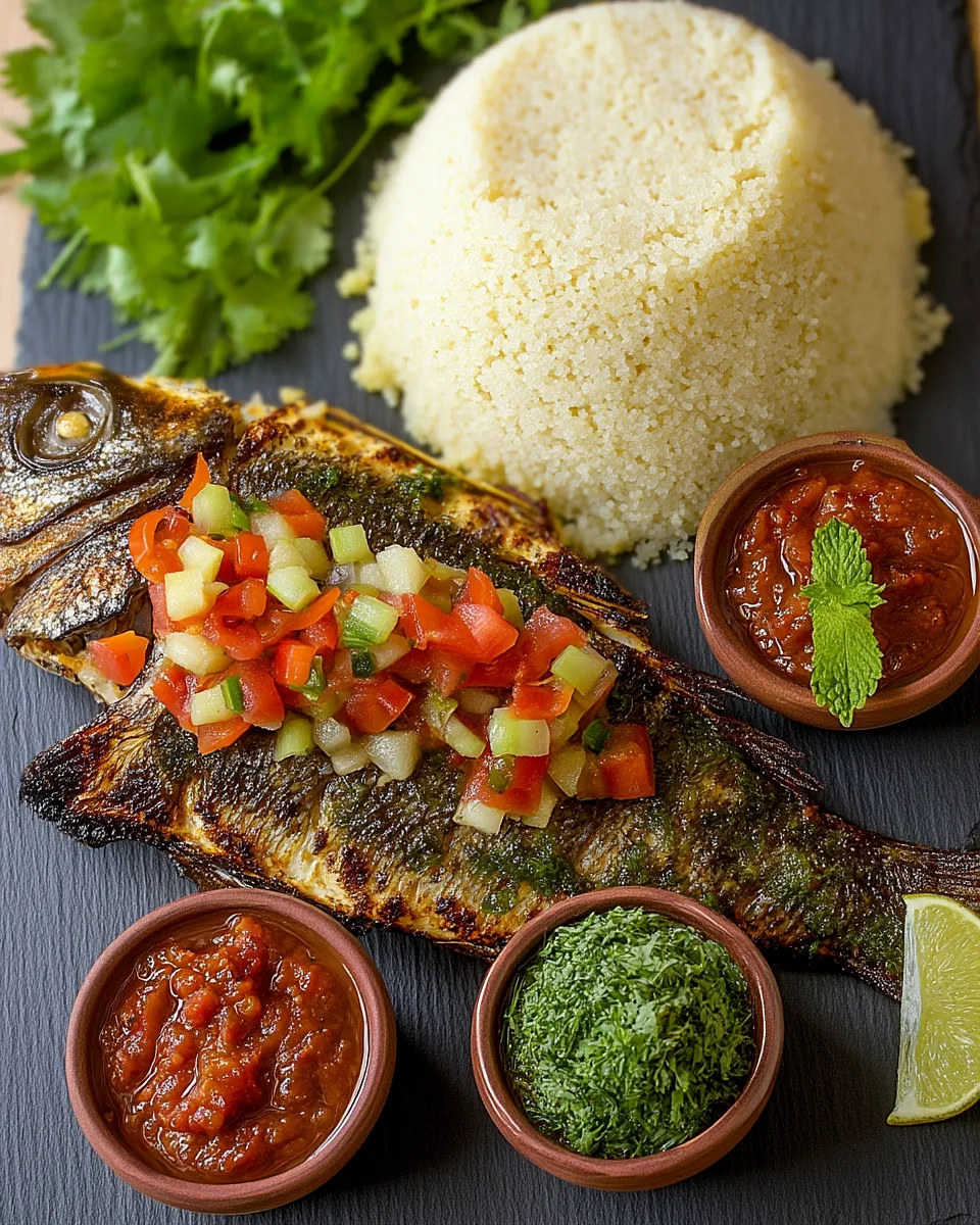 Le Royal Attiéké Poisson Braisé