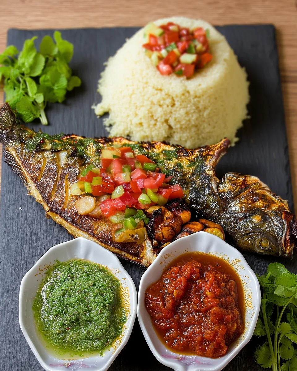 Le Royal Attiéké Poisson Braisé