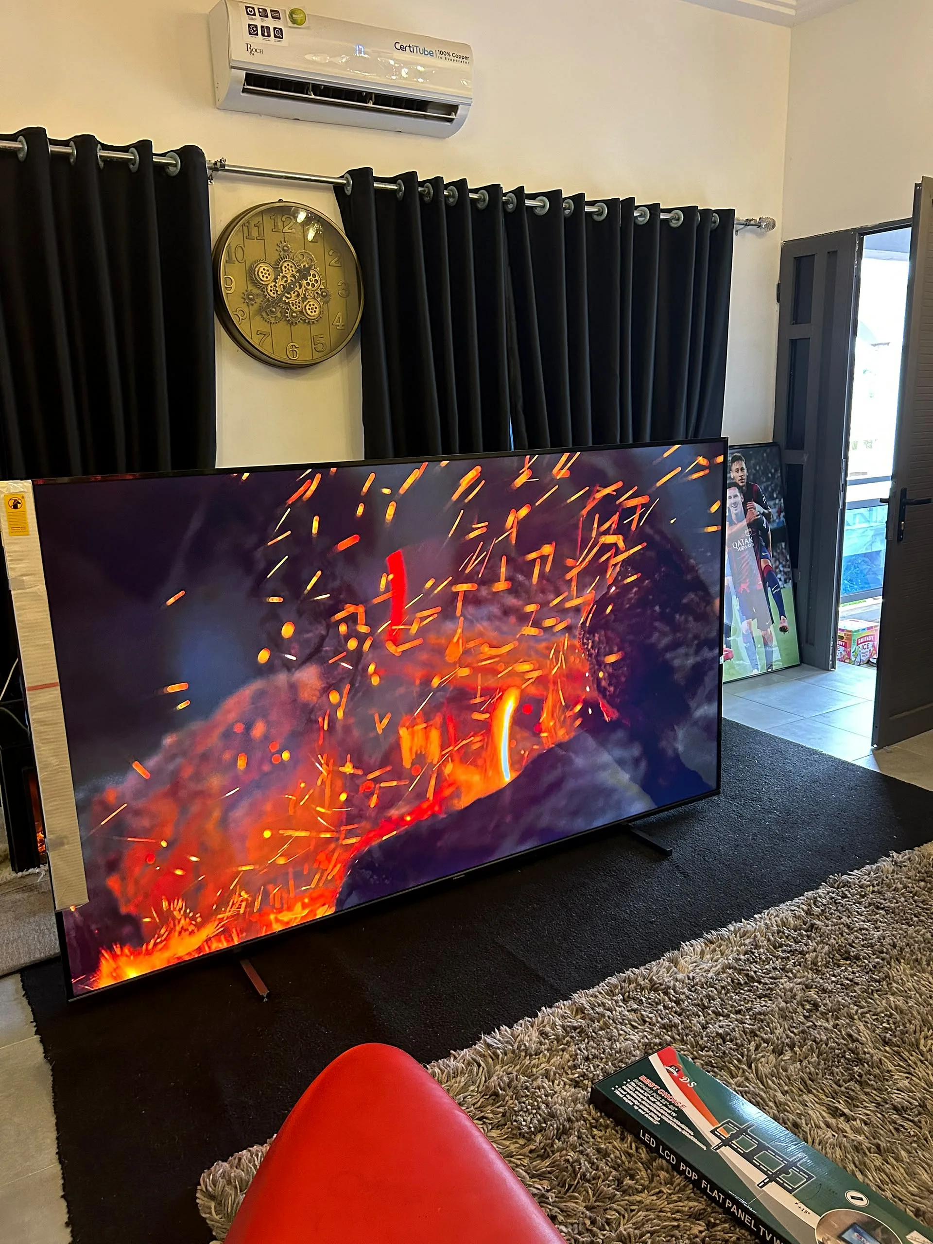 TV HISENSE QLED 100"