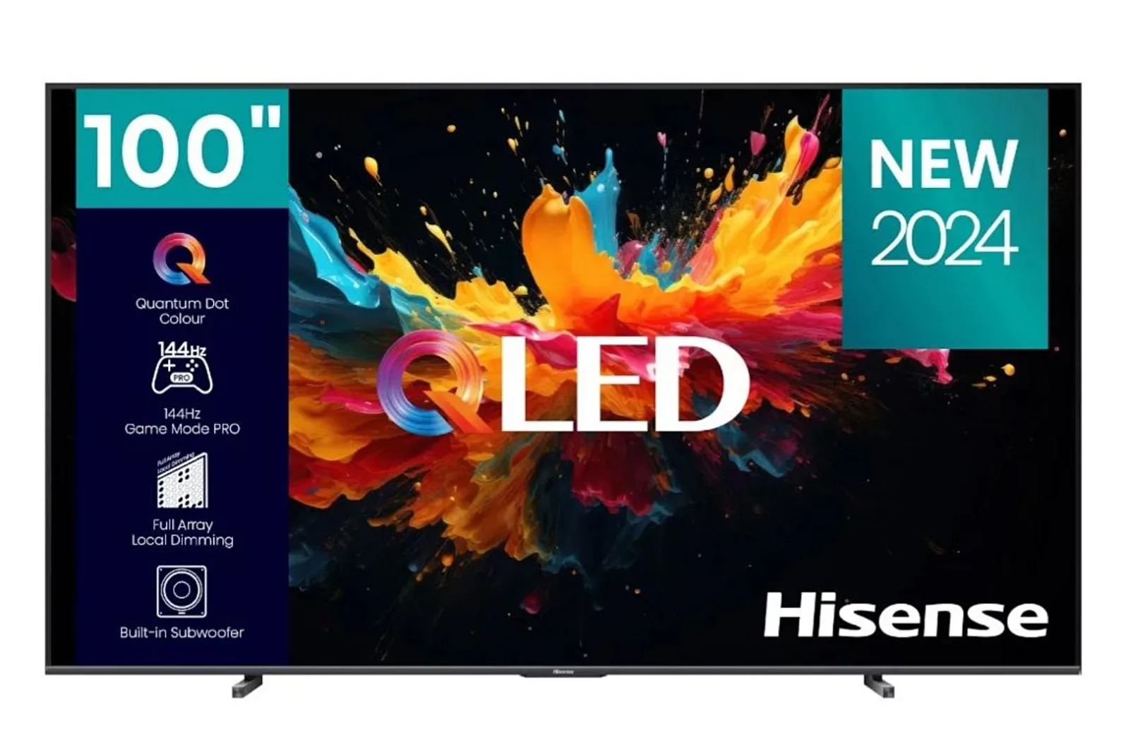 TV HISENSE QLED 100"