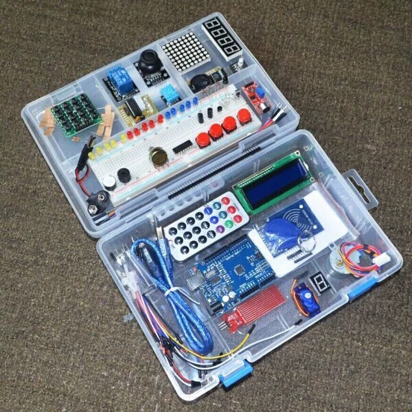 Kit de démarrage Arduino Uno R3 (Kit complet avec composants)