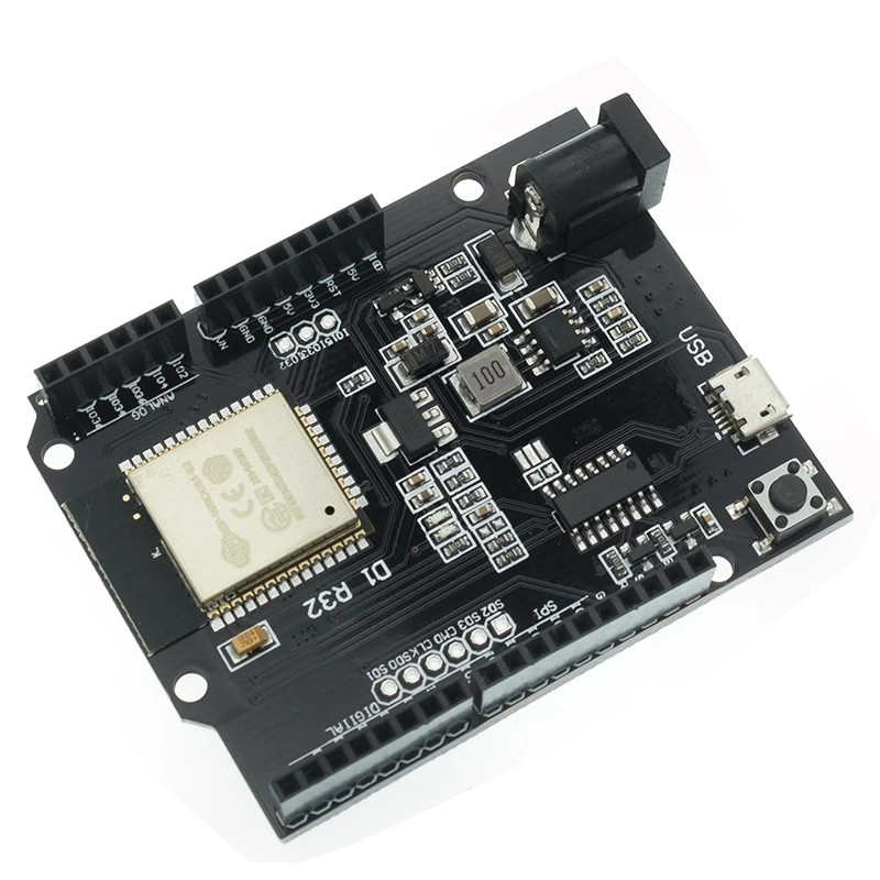 Carte de développement sans fil Bluetooth pour Arduino UNO R3 D1 R32, pour Wemos D1 Mini, carte mémoire CH340 4M, ESP32