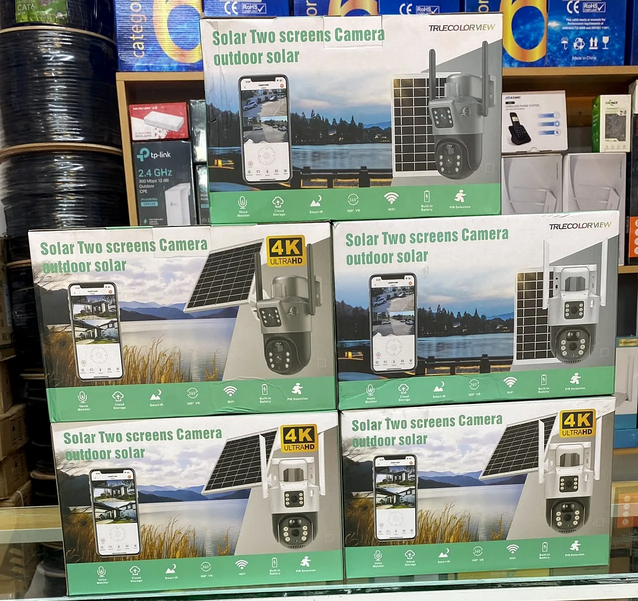 Caméra à wifi et à SIM