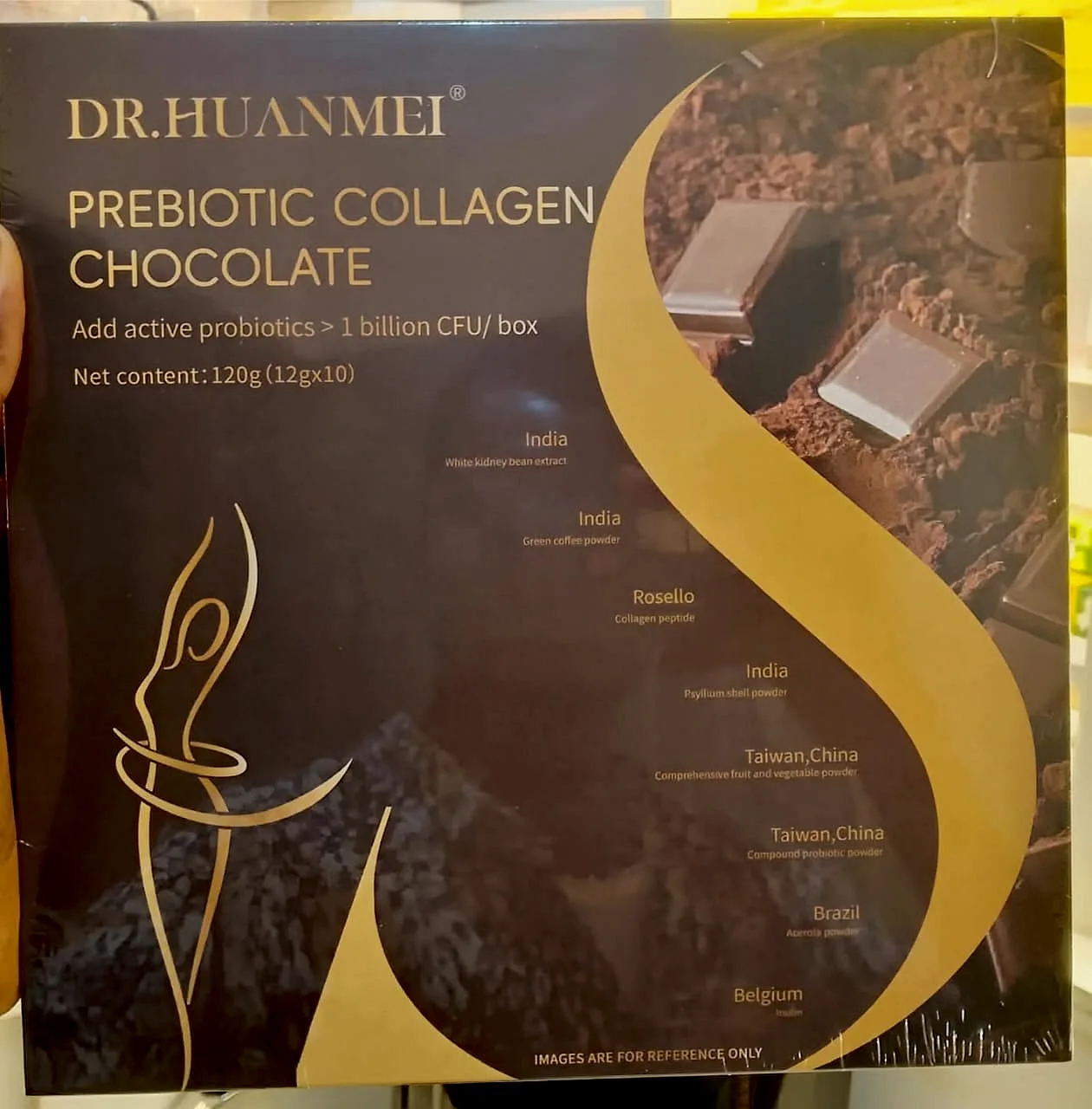 Chocolat au collagène