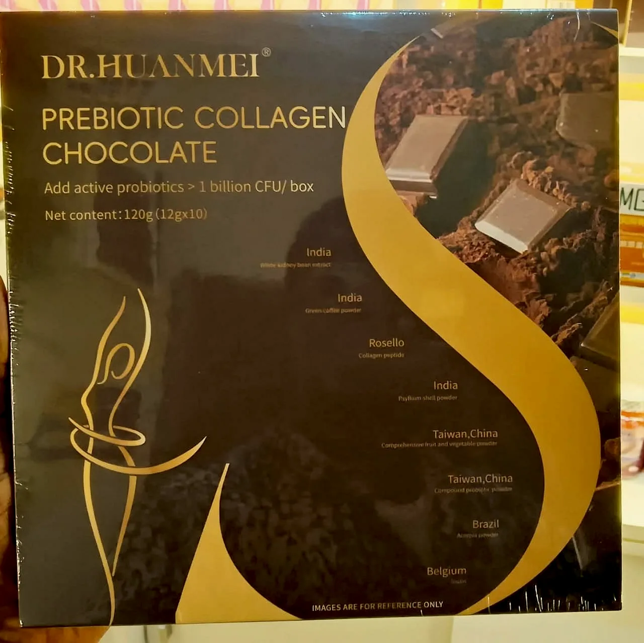 Chocolat au collagène