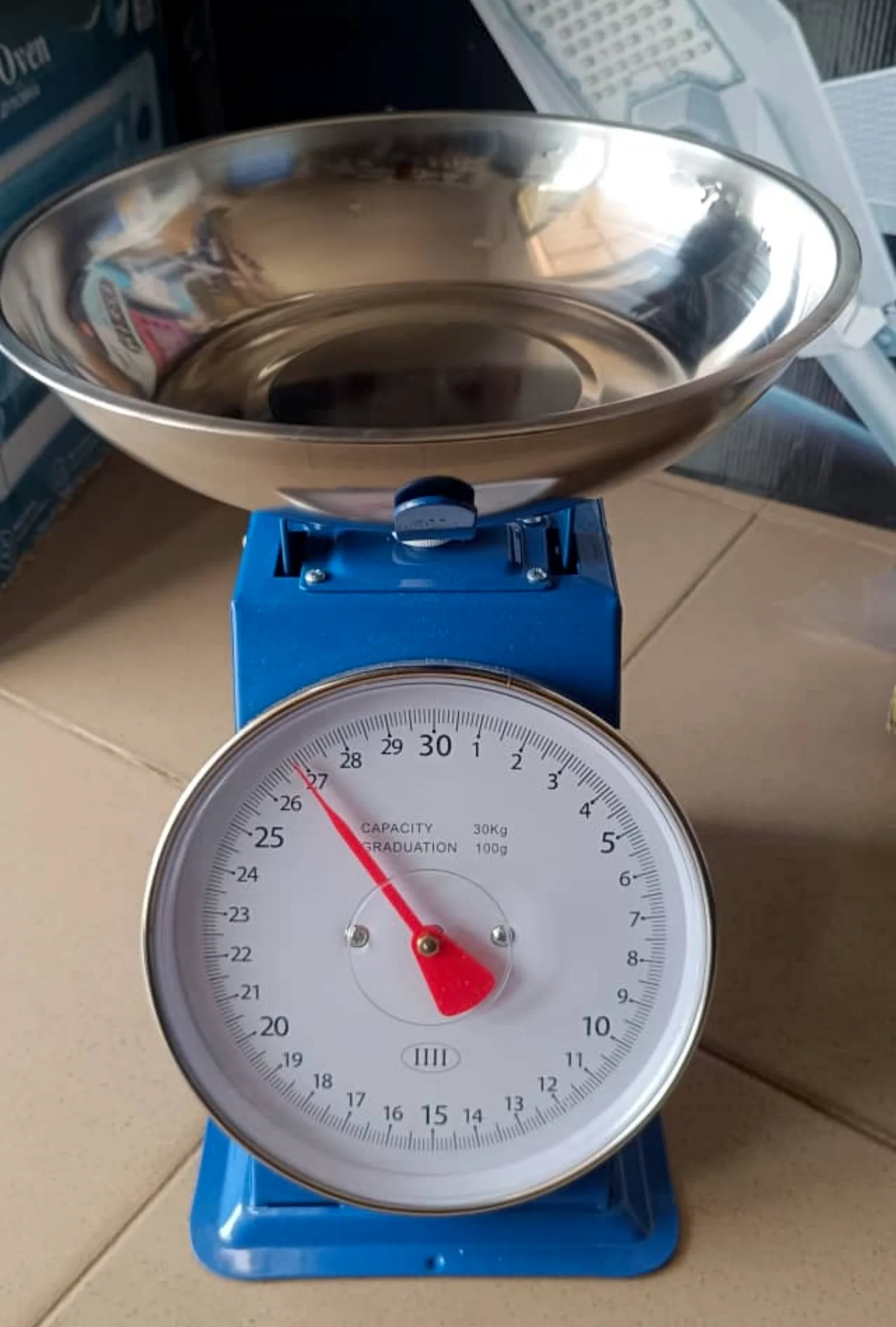 BALANCE MÉCANIQUE 30KG