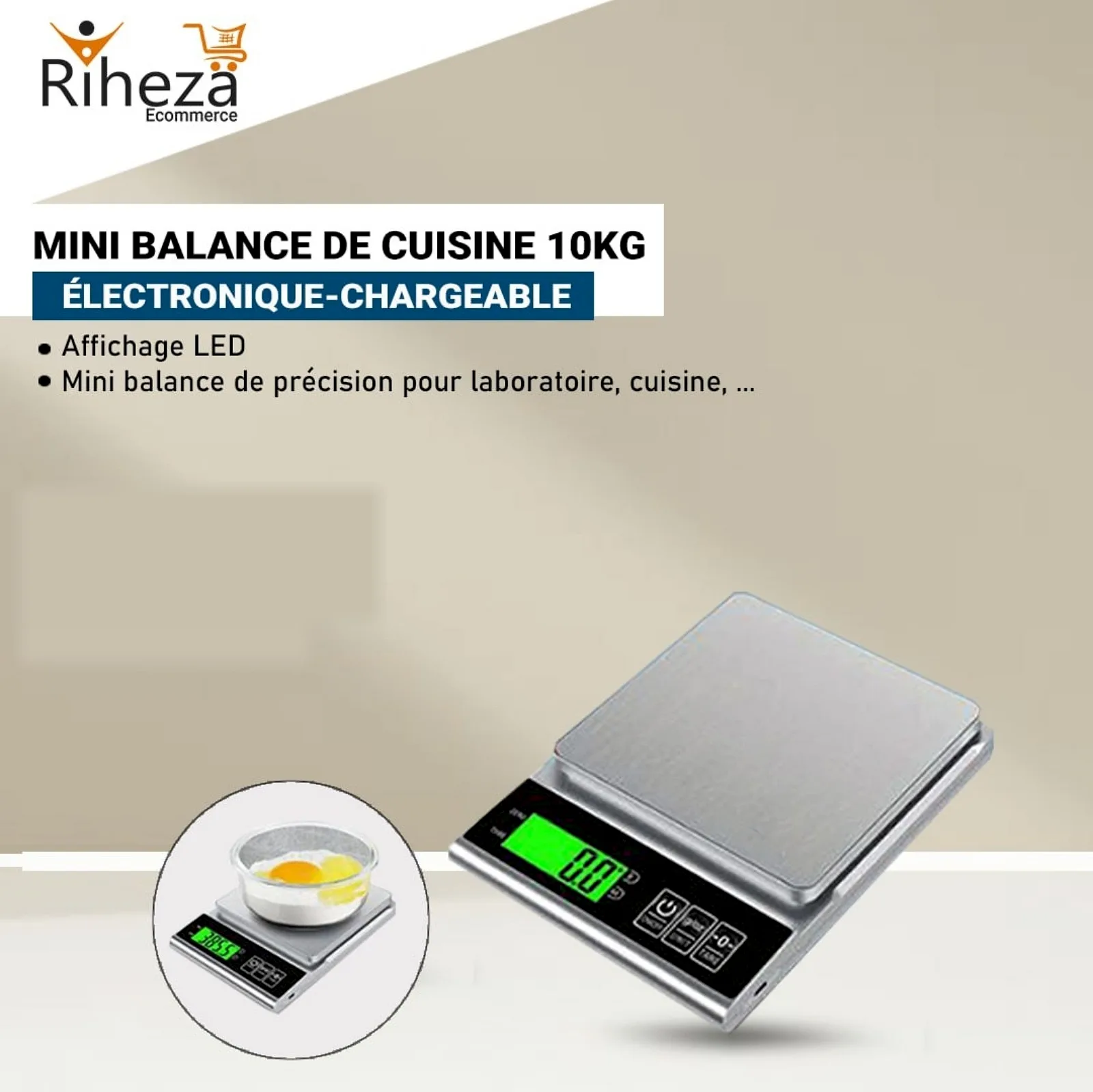MINI BALANCE DE CUISINE 10KG
